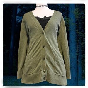 LOFT Sage Green Women's Cardigan